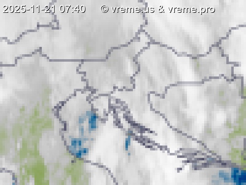 Oblačnost Slovenija