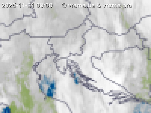 Oblačnost Slovenija
