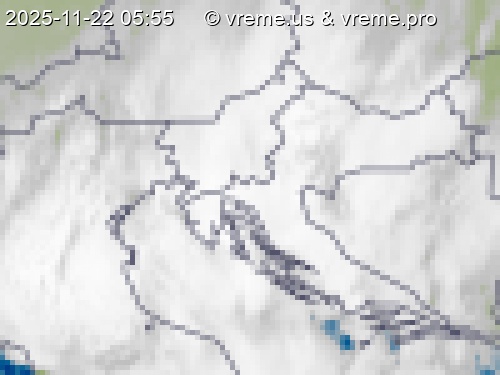 Oblačnost Slovenija