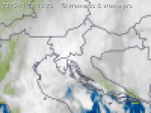Oblačnost Slovenija