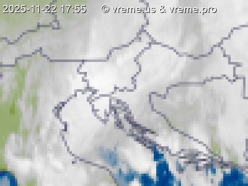 Oblačnost Slovenija