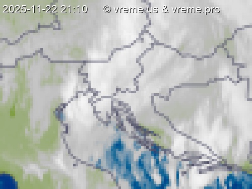 Oblačnost Slovenija
