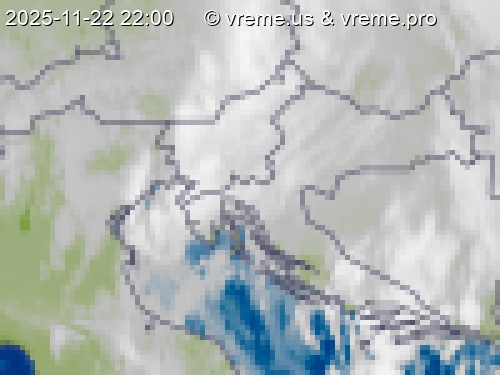 Oblačnost Slovenija