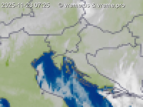 Oblačnost Slovenija