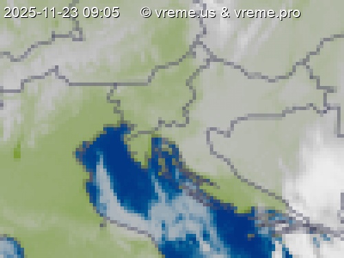 Oblačnost Slovenija