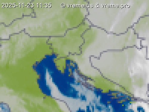 Oblačnost Slovenija