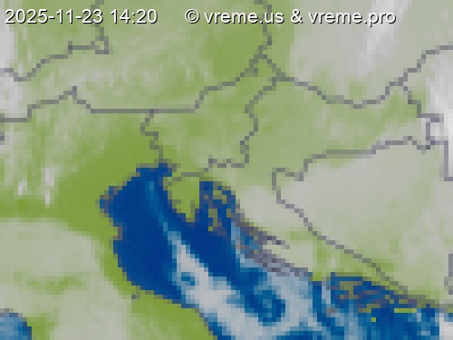 Oblačnost Slovenija