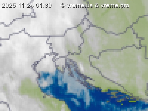 Oblačnost Slovenija