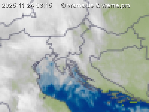 Oblačnost Slovenija