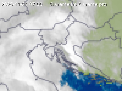 Oblačnost Slovenija