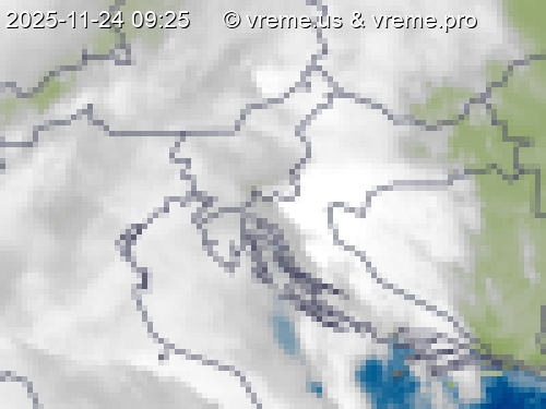Oblačnost Slovenija