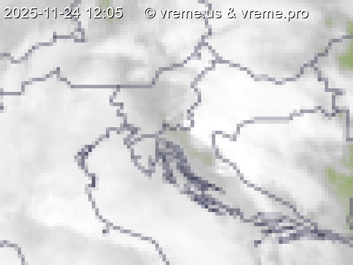 Oblačnost Slovenija