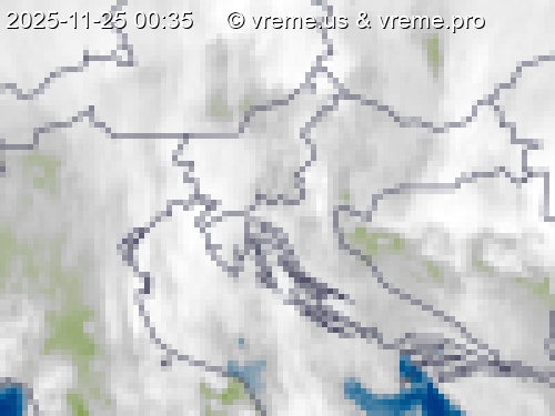 Oblačnost Slovenija