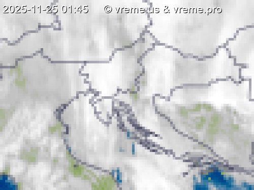 Oblačnost Slovenija