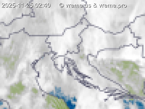 Oblačnost Slovenija