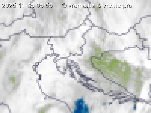 Oblačnost Slovenija