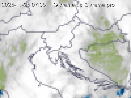 Oblačnost Slovenija