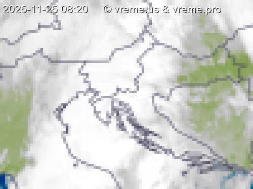 Oblačnost Slovenija