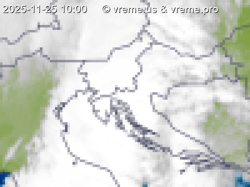 Oblačnost Slovenija