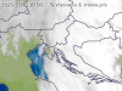 Oblačnost Slovenija