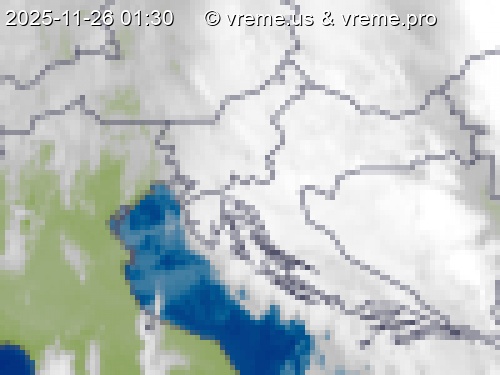 Oblačnost Slovenija