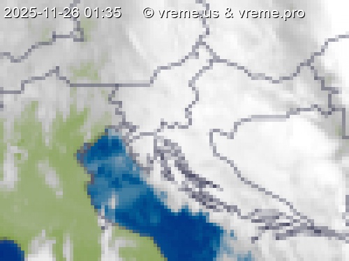 Oblačnost Slovenija