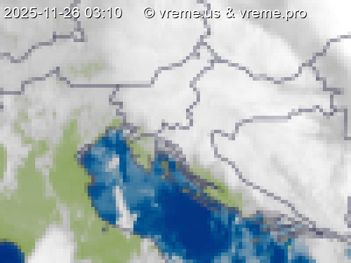 Oblačnost Slovenija