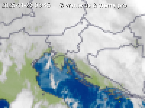 Oblačnost Slovenija