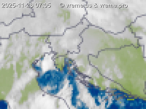 Oblačnost Slovenija