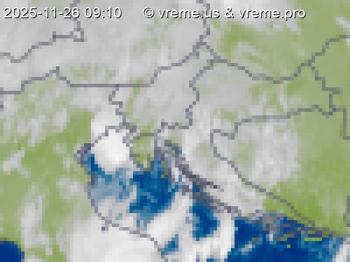 Oblačnost Slovenija