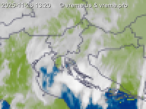 Oblačnost Slovenija