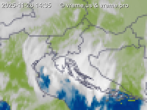 Oblačnost Slovenija
