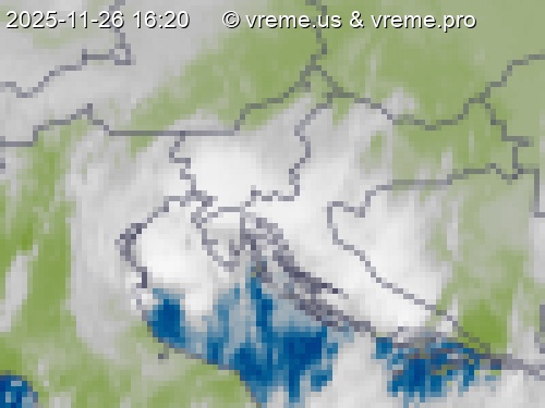 Oblačnost Slovenija