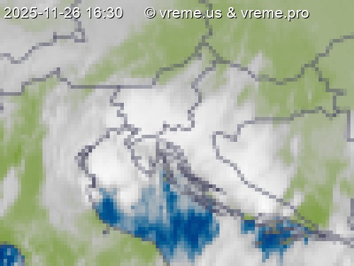 Oblačnost Slovenija