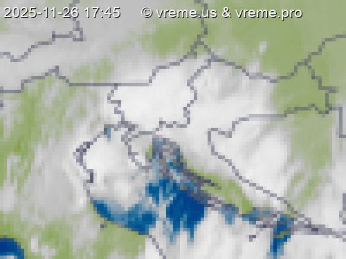 Oblačnost Slovenija