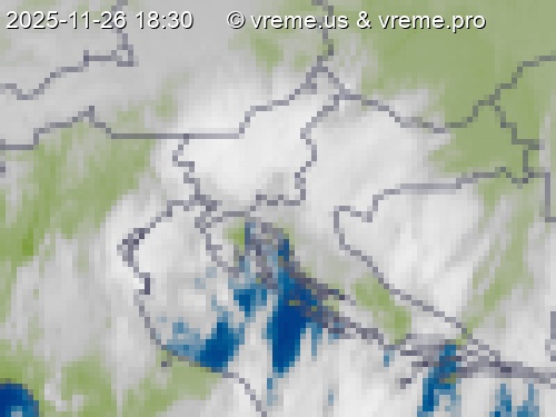 Oblačnost Slovenija