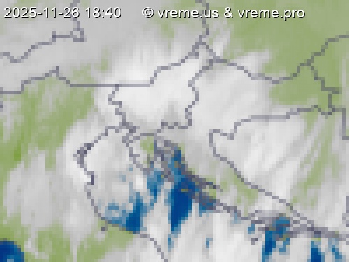 Oblačnost Slovenija