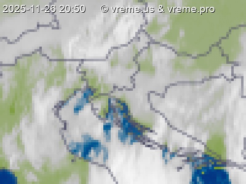 Oblačnost Slovenija