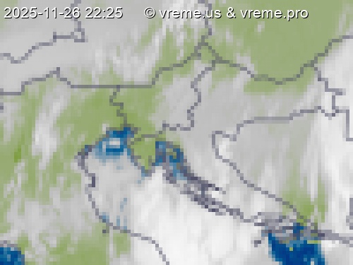 Oblačnost Slovenija