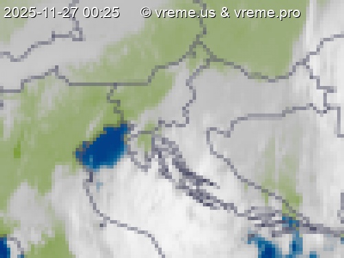 Oblačnost Slovenija