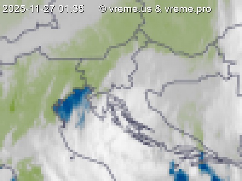 Oblačnost Slovenija