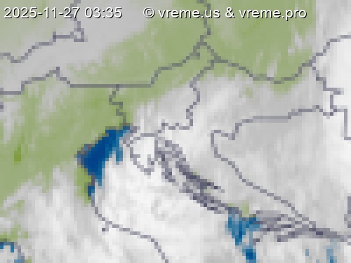 Oblačnost Slovenija