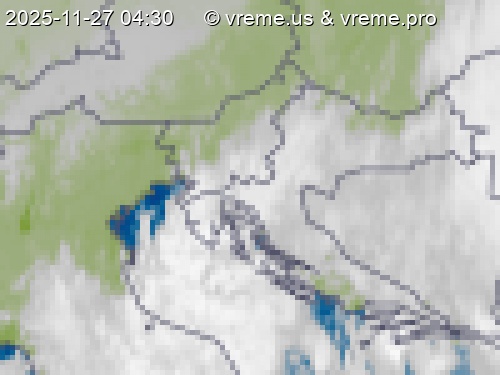 Oblačnost Slovenija