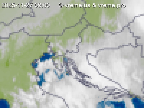 Oblačnost Slovenija