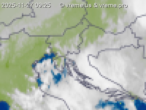 Oblačnost Slovenija