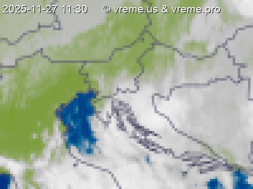 Oblačnost Slovenija