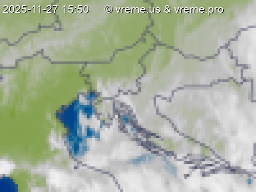 Oblačnost Slovenija