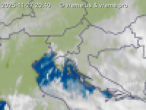 Oblačnost Slovenija