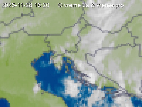 Oblačnost Slovenija