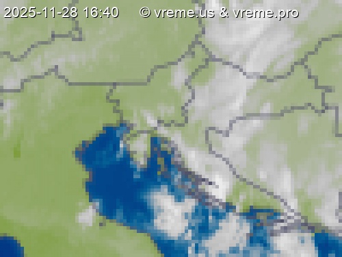 Oblačnost Slovenija